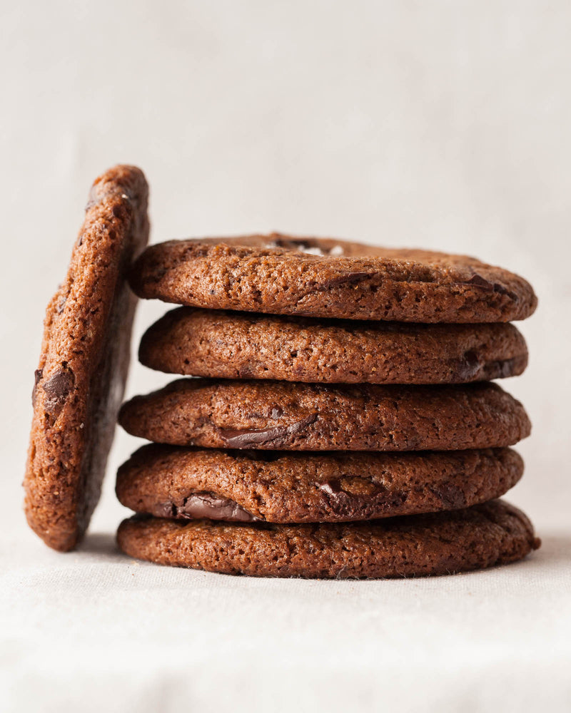
                  
                    Dark Chocolate and Orange - 6 sourdough cookies
                  
                