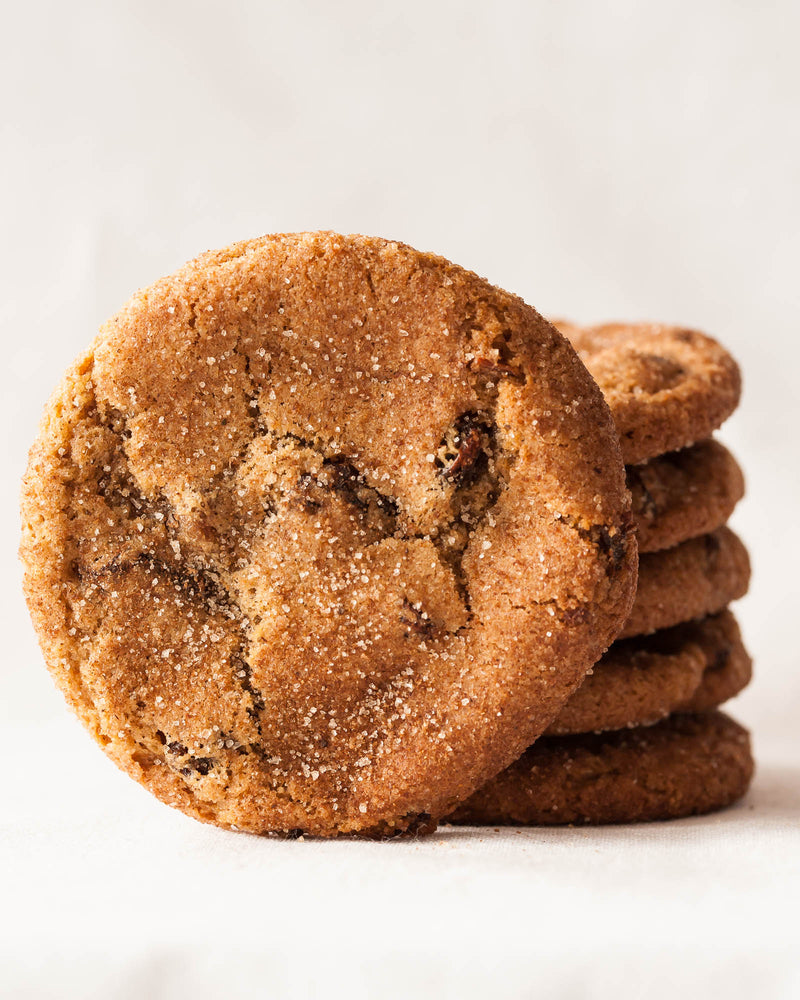 Raisin Snickerdoodle - 6 sourdough cookies